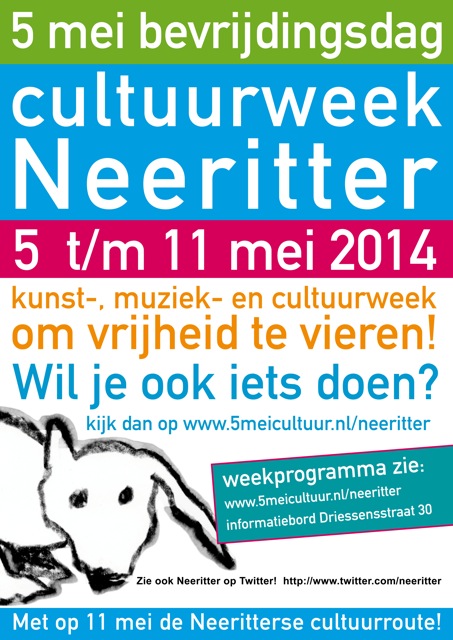 poster cultuurweeek neeritter 2014